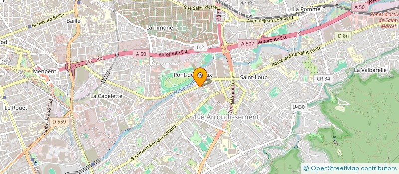 localisation de l'entreprise SARL DUAL FINANCE à MARSEILLE