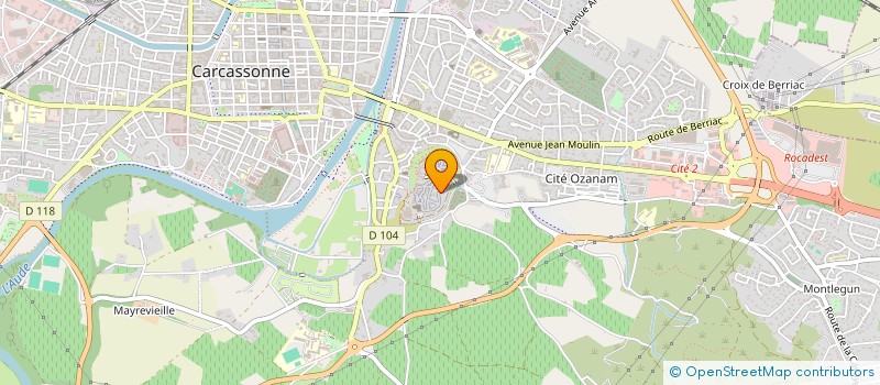 localisation de l'entreprise SARL DUBOIS à CARCASSONNE