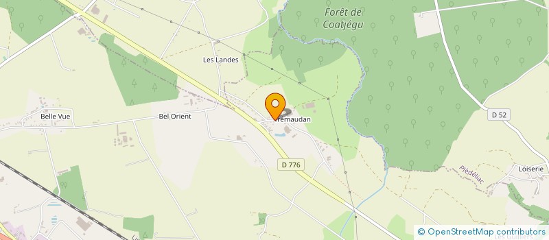 localisation de l'entreprise SARL DUBOIS-GICQUEL à PLESTAN