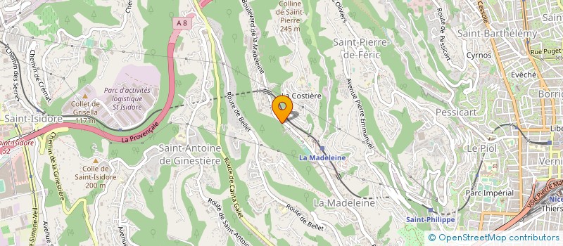 localisation de l'entreprise SARL DUBREUIL NETTOYAGE à NICE