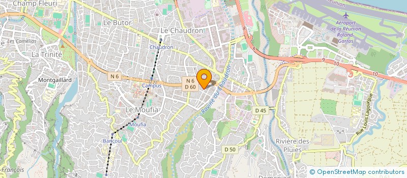 localisation de l'entreprise SARL DUBRULLE SOCIAL  SAINT-DENIS