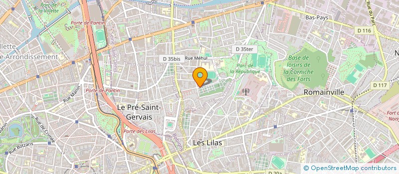 localisation de l'entreprise SARL DUCAL à PANTIN
