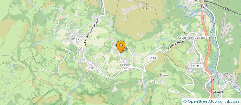 localisation de l'entreprise SARL DUCASA  OSSEN