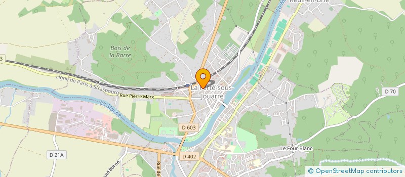 localisation de l'entreprise SARL DUCASSE à LA FERTE-SOUS-JOUARRE