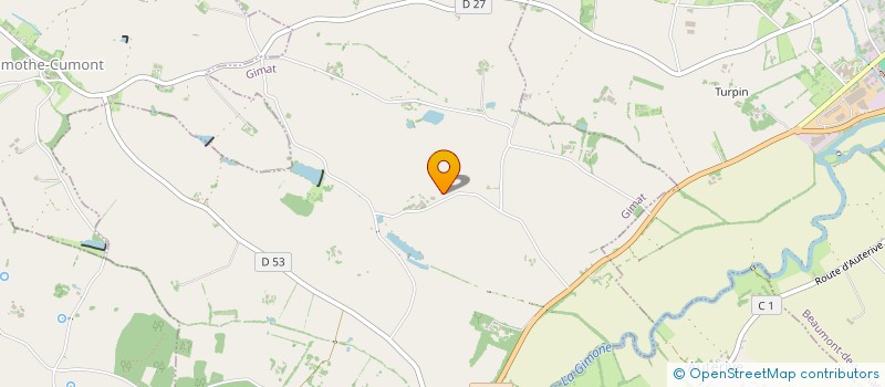 localisation de l'entreprise SARL DUCASSE  GIMAT