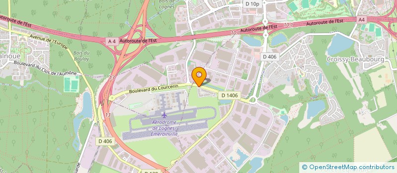 localisation de l'entreprise SARL DUCLAIR COUVERTURE  CROISSY-BEAUBOURG