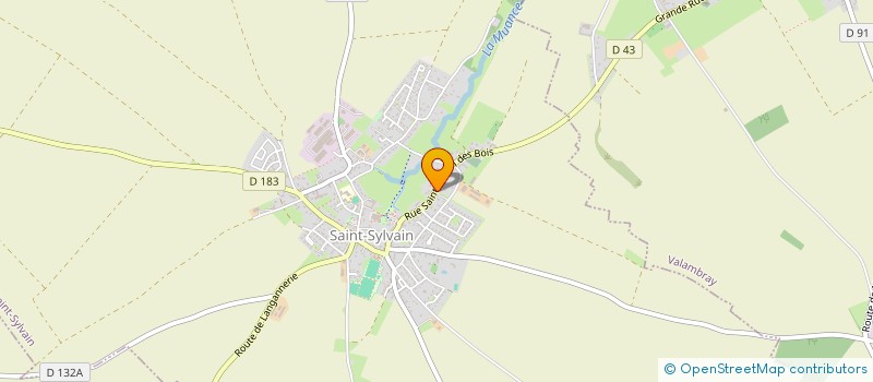 localisation de l'entreprise SARL DUCLOS  SAINT-SYLVAIN