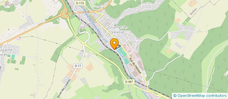 localisation de l'entreprise SARL DUCLOS MARICAL D'AUJOURD HUI à GRUCHET-LE-VALASSE