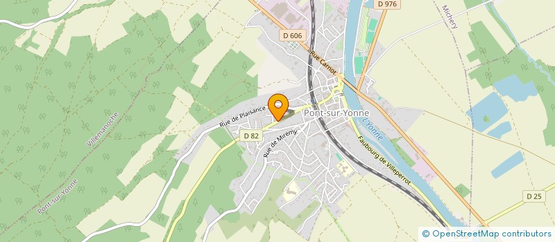 localisation de l'entreprise SARL DUCROCQ à PONT-SUR-YONNE