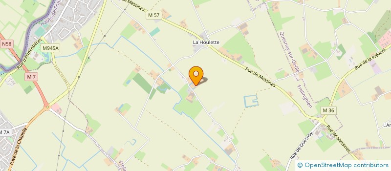 localisation de l'entreprise SARL DUCROQUET à FRELINGHIEN