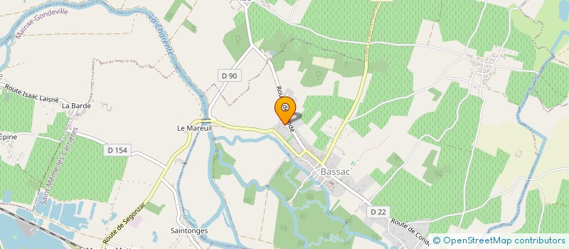 localisation de l'entreprise SARL DUDOGNON PERE ET FILS à BASSAC