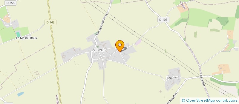 localisation de l'entreprise SARL DUDOUT MORIN  VIBEUF