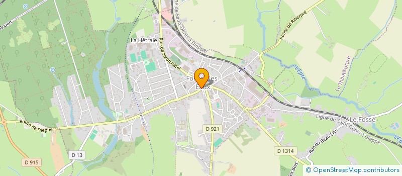 localisation de l'entreprise SARL DUFILS à FORGES-LES-EAUX