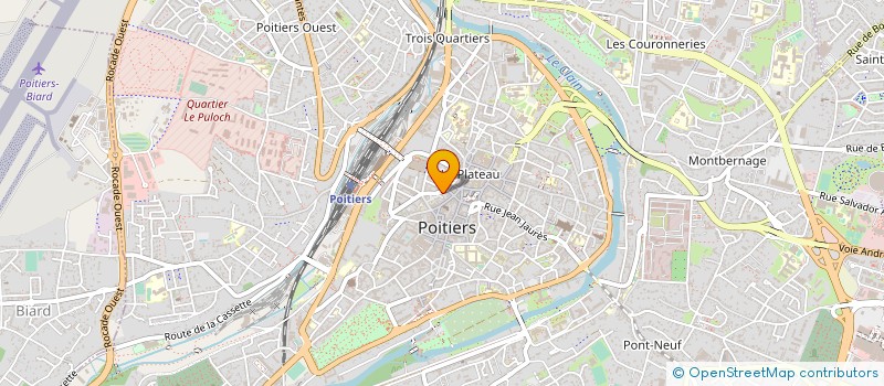 localisation de l'entreprise SARL DUFOSSEZ à POITIERS