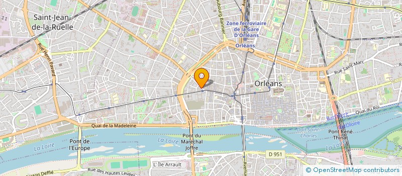 localisation de l'entreprise SARL DUFOUR à ORLEANS