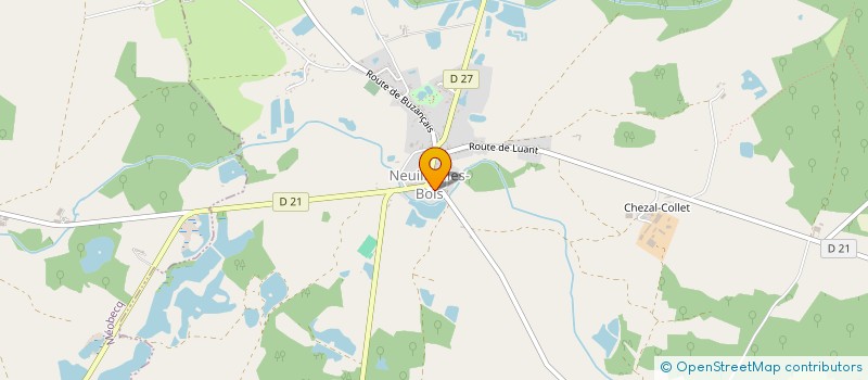 localisation de l'entreprise SARL DUFOUR SEBASTIEN à NEUILLAY-LES-BOIS
