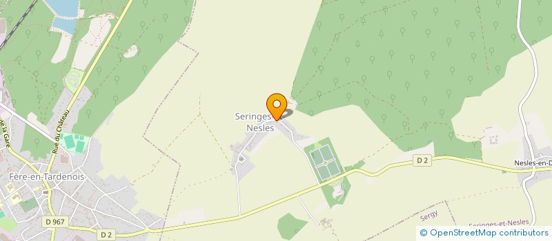 localisation de l'entreprise SARL DUFRENOIS  SERINGES-ET-NESLES