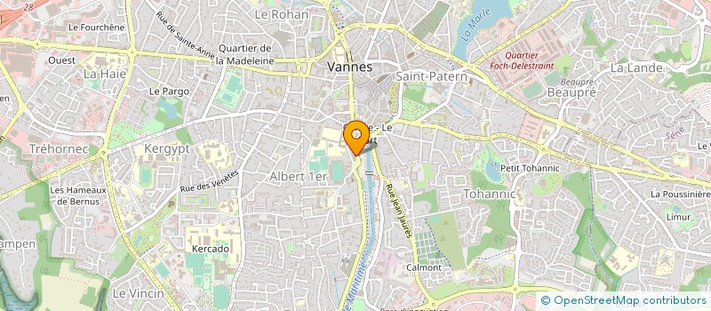 localisation de l'entreprise SARL DUHAUT  CARNAC