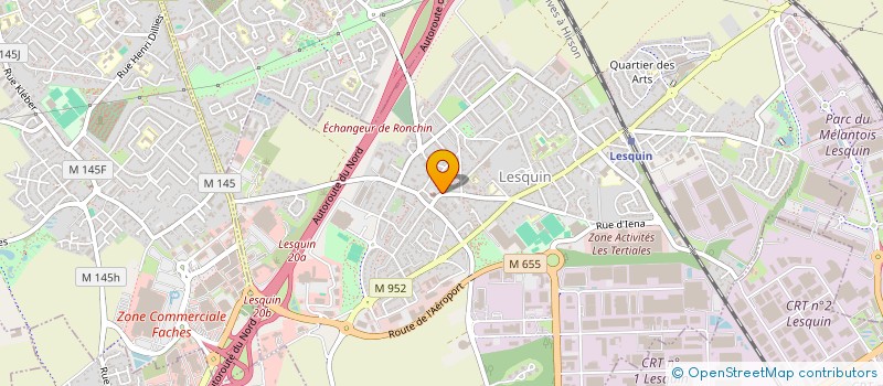 localisation de l'entreprise SARL DUHAUT CONSTRUCTIONS  LESQUIN