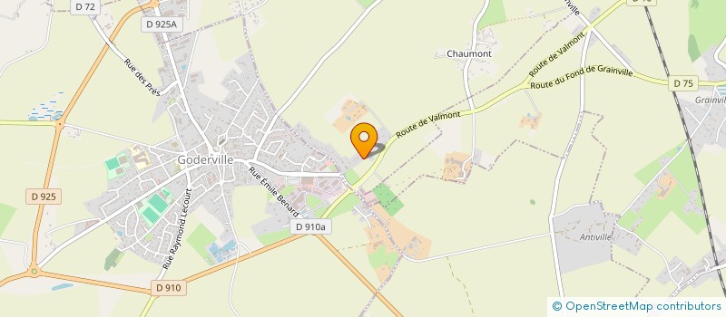 localisation de l'entreprise SARL DUMESNIL - ARTS DE LA MAISON  GODERVILLE