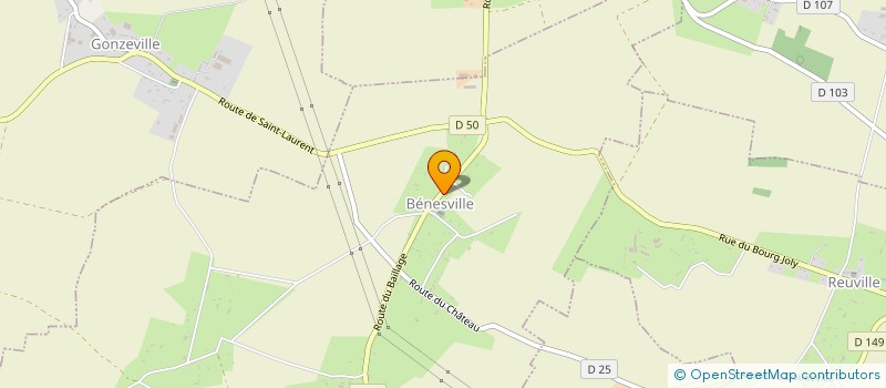 localisation de l'entreprise SARL DUMONT ET FILS  BENESVILLE