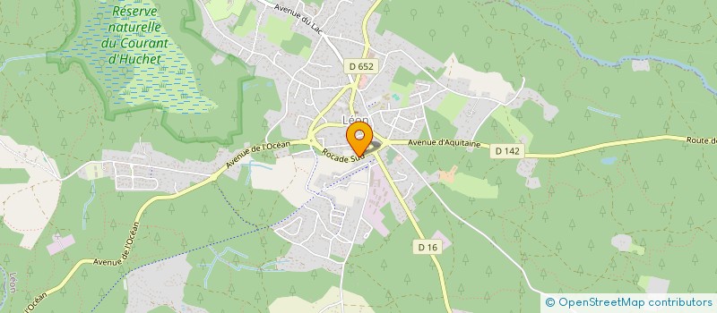 localisation de l'entreprise SARL DUMORA ET FILS SE HOTEL DU CENTRE  LEON