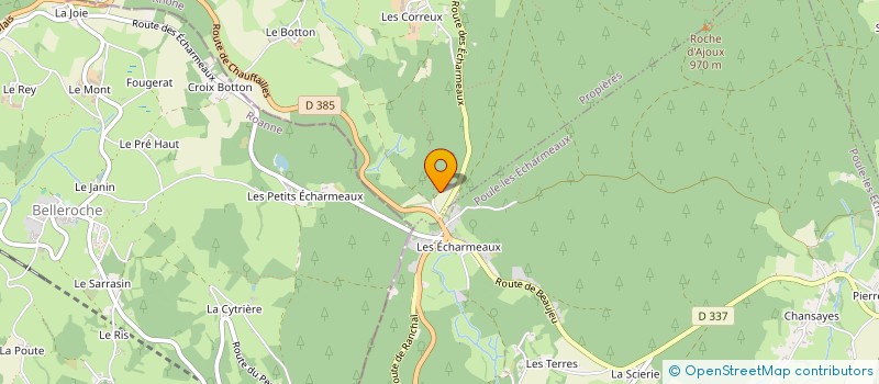 localisation de l'entreprise SARL DUPERRET DISTRIBUTION à PROPIERES
