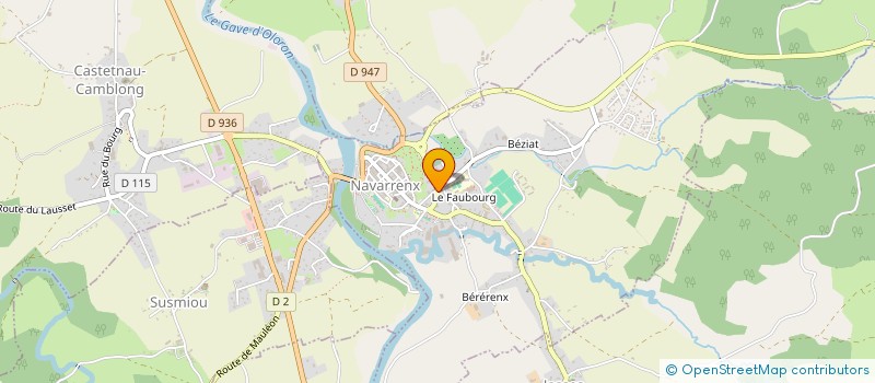 localisation de l'entreprise SARL DUPLAA DIDIER ET FILS à NAVARRENX
