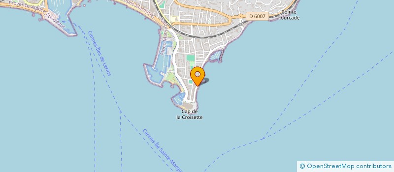 localisation de l'entreprise SARL DUPLEX BEACH à CANNES