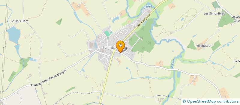 localisation de l'entreprise SARL DUPONT ET FILS à BEAUPREAU-EN-MAUGES