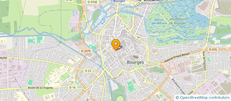 localisation de l'entreprise SARL DUPOUY  BOURGES