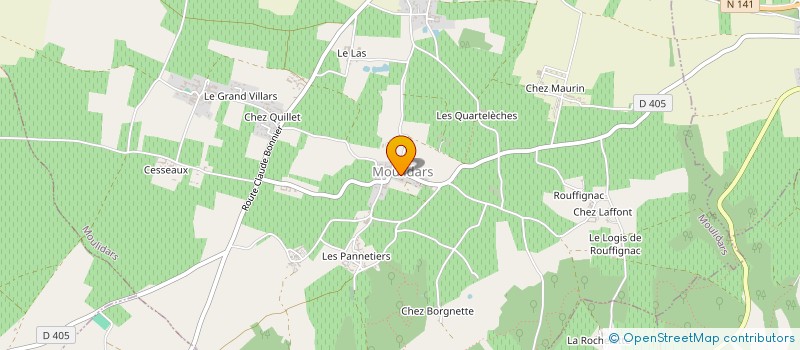 localisation de l'entreprise SARL DUPUIS ETA à MOULIDARS