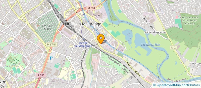 localisation de l'entreprise SARL DUPUY à JARVILLE-LA-MALGRANGE