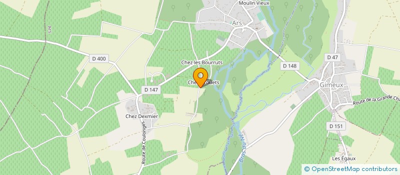 localisation de l'entreprise SARL DUPUY PATRICK à ARS