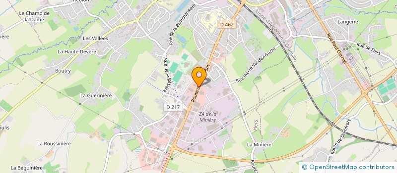 localisation de l'entreprise SARL DURAND à FLERS