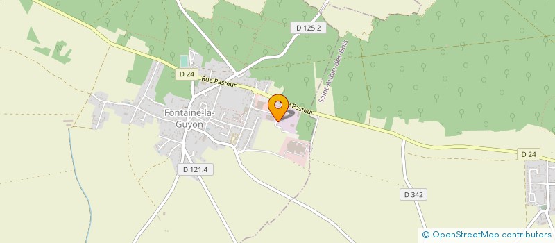 localisation de l'entreprise SARL DURAND à FONTAINE-LA-GUYON