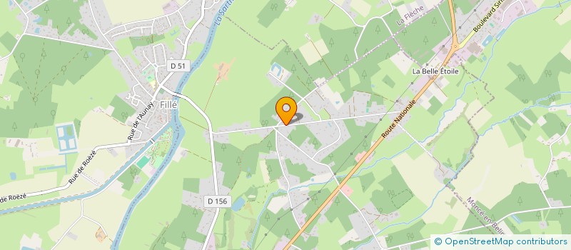 localisation de l'entreprise SARL DUREAU  GUECELARD