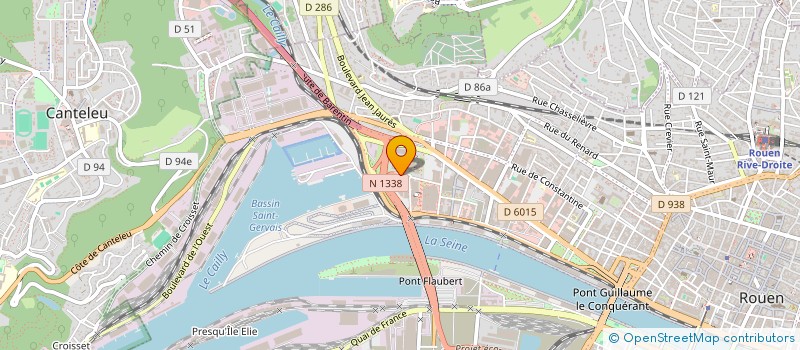 localisation de l'entreprise SARL DURIEU à ROUEN