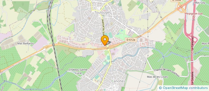 localisation de l'entreprise SARL DURINI ET FILS à TOULOUGES