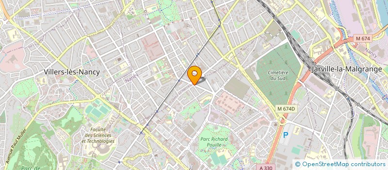 localisation de l'entreprise SARL DUROC  VANDUVRE-LES-NANCY