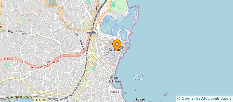 localisation de l'entreprise SARL DURSUN à ANTIBES