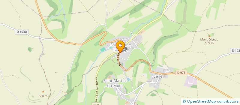 localisation de l'entreprise SARL DURUPT à SAINT-SEINE-L'ABBAYE