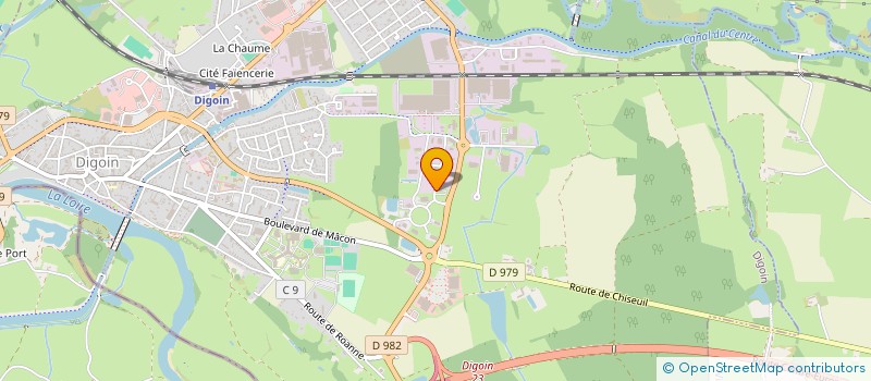 localisation de l'entreprise SARL DURY GUINET  DIGOIN