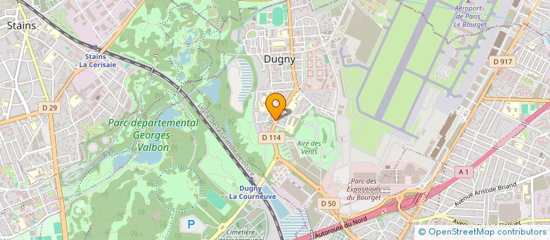 localisation de l'entreprise SARL DUTERME  DUGNY