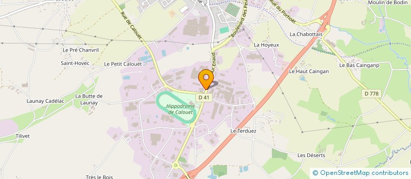 localisation de l'entreprise SARL DUTREUIL à LOUDEAC
