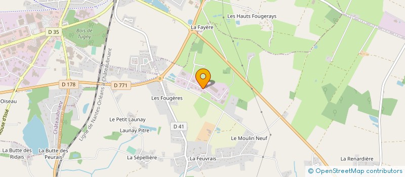 localisation de l'entreprise SARL DUVACHER à ERBRAY