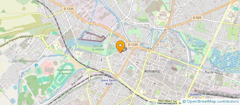 localisation de l'entreprise SARL DUVAL à AMIENS