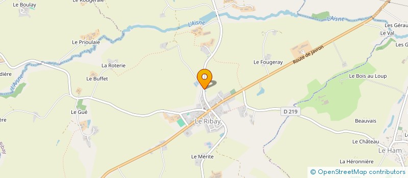 localisation de l'entreprise SARL DUVAL ROCTON à LE RIBAY