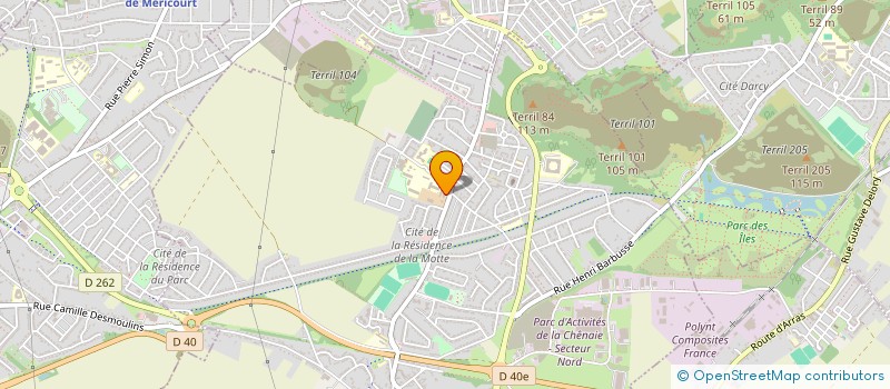 localisation de l'entreprise SARL DUVANT à ROUVROY
