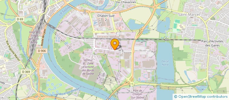 localisation de l'entreprise SARL DUVERNAY MELINE  SAINT-MARCEL